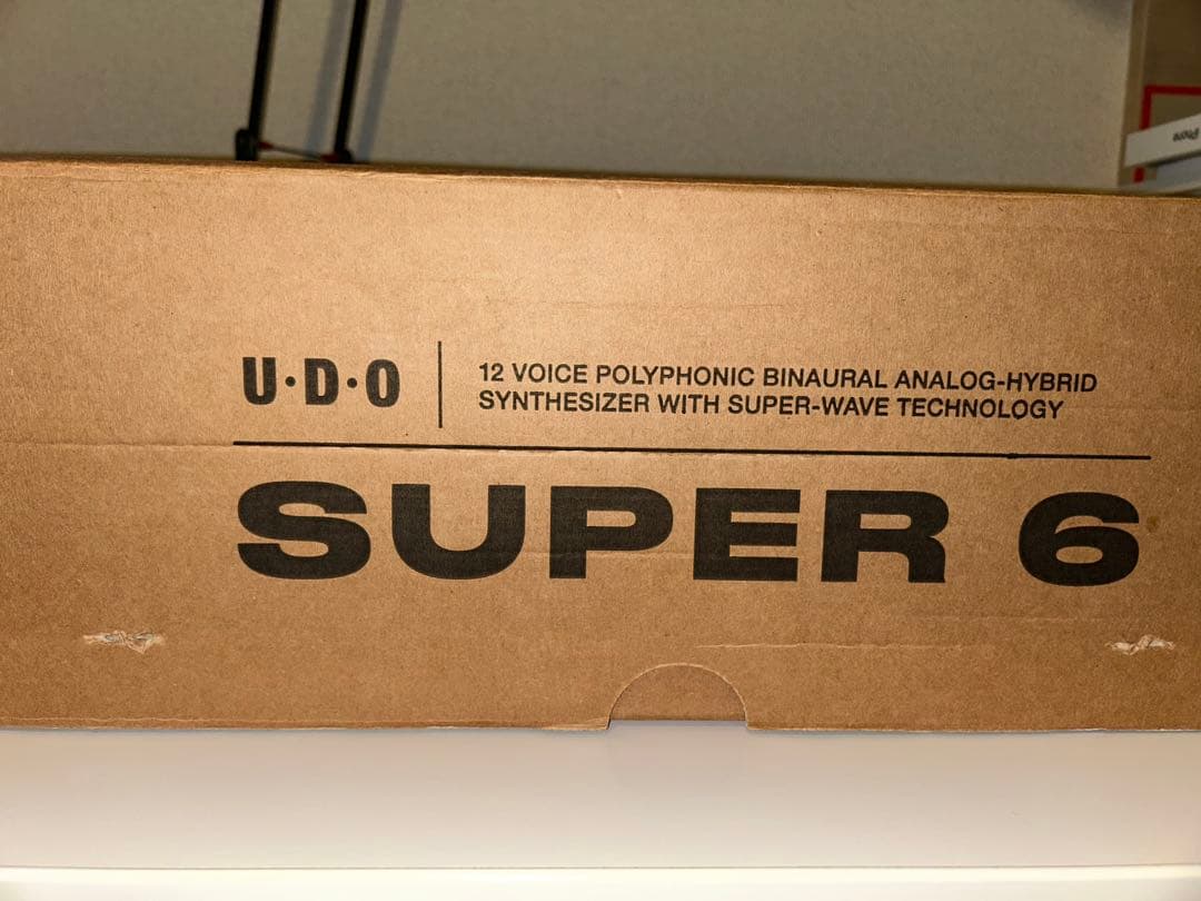 【完動品】U.D.O. SUPER 6 desktop アナログシンセサイザー