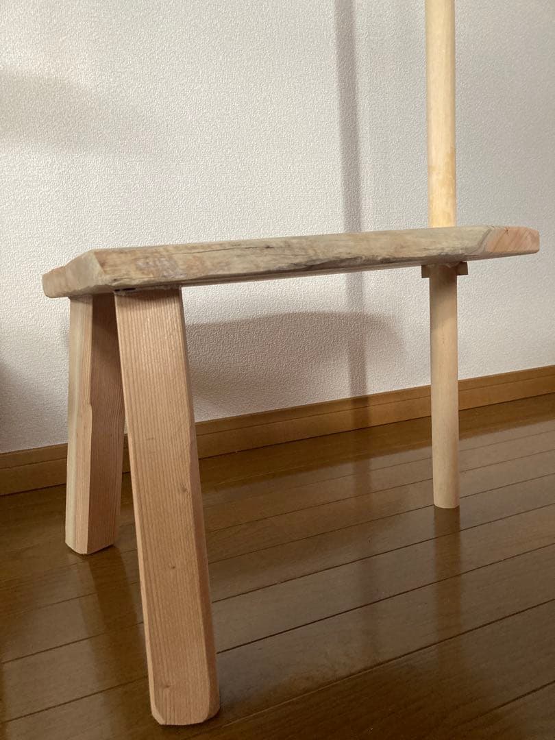 み*ん様 SENDAN 一枚板使用ハンドメイドハンガーラック