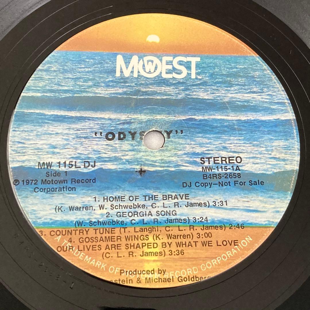 鬼レア US ORG PROMO ODYSSEY レコード LP オデッセイ