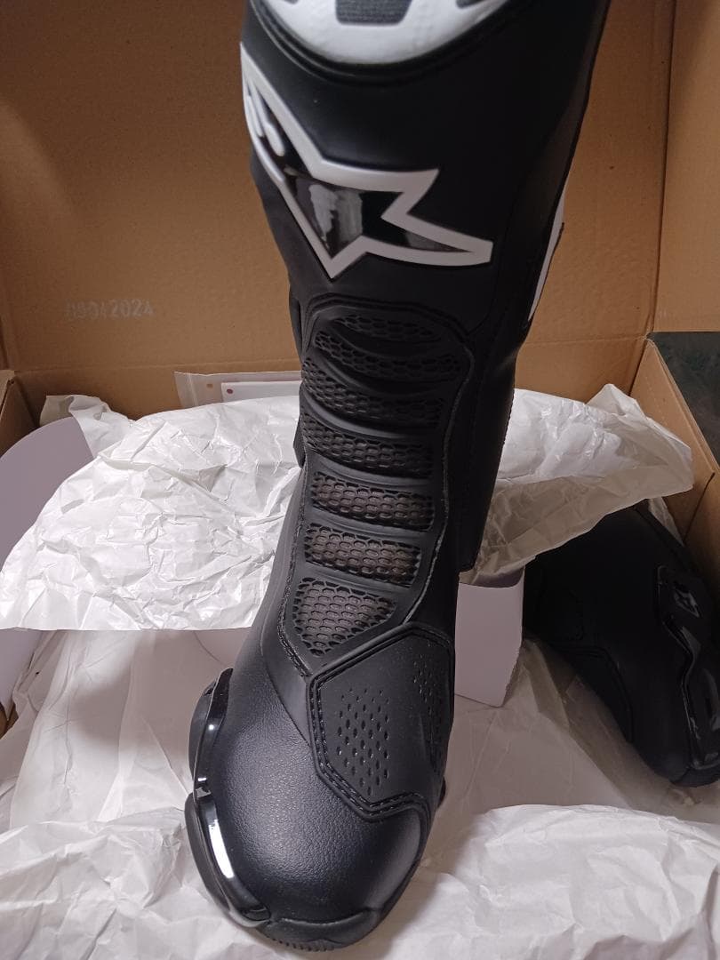 1/24まで　alpinestars バイクブーツ ブラック/ホワイト