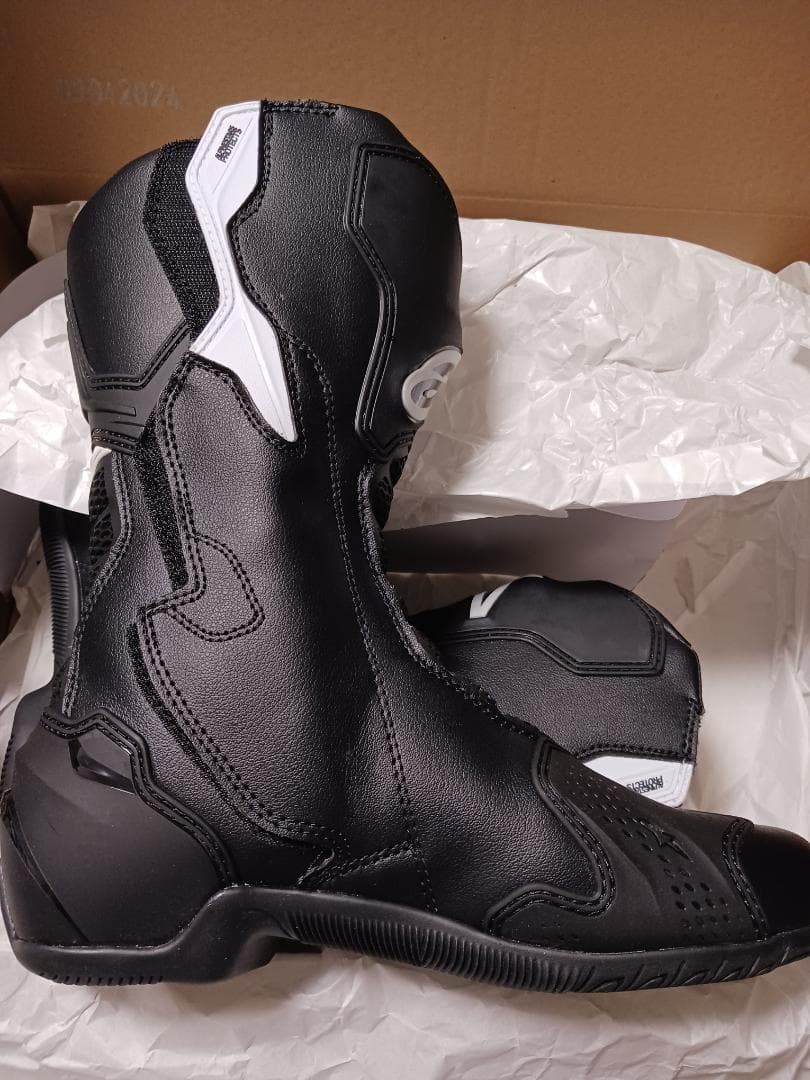 1/24まで　alpinestars バイクブーツ ブラック/ホワイト