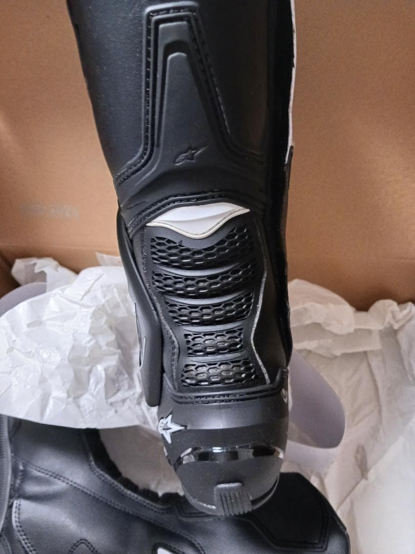 1/24まで　alpinestars バイクブーツ ブラック/ホワイト