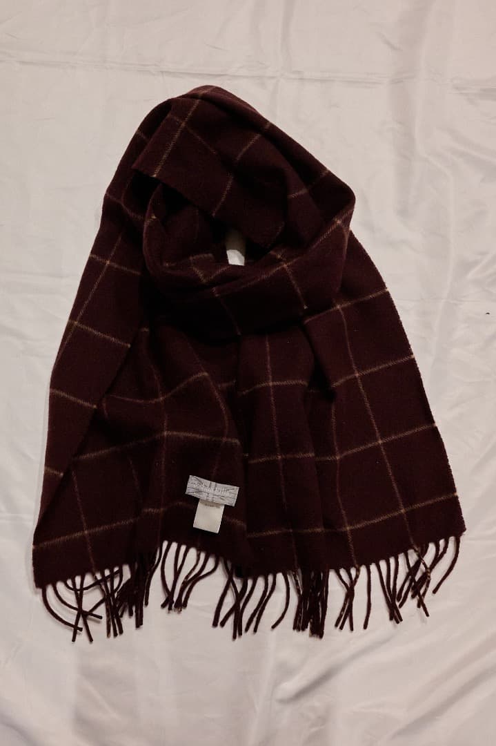 Joshua Ellis ジョシュアエリス カシミヤマフラー 美品