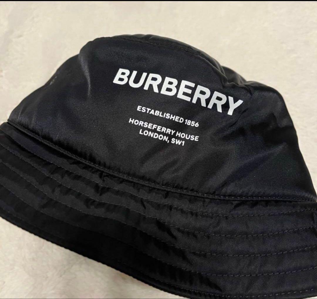 BURBERRY 美品　バケットハット　Mサイズ　最終値下げ　限定セール