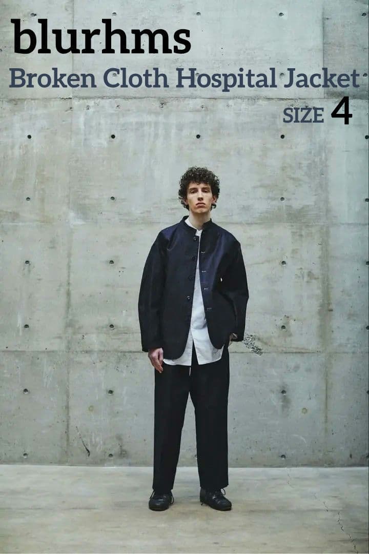 ジャケット・アウター blurhms/Broken Cloth Hospital Jacket/4