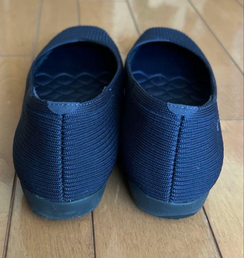 VIVAIA Margo Walker38 超撥水スクエアトゥ24cmネイビー