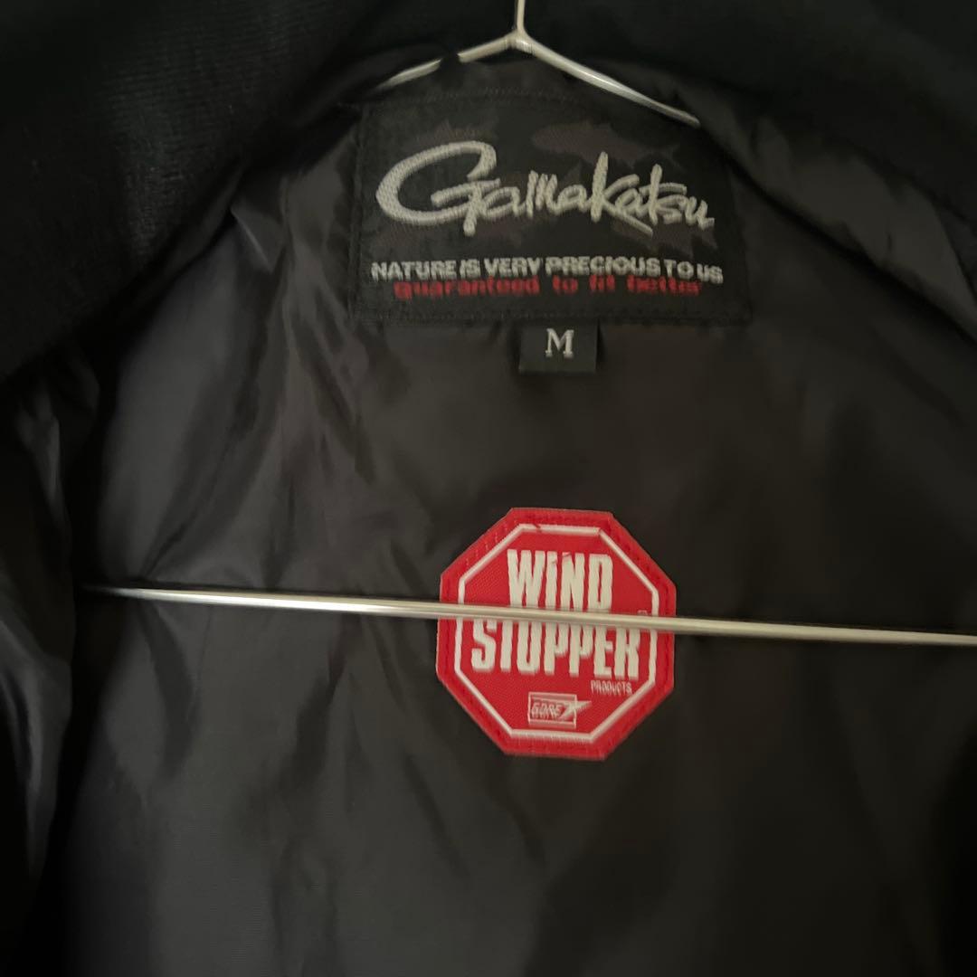 がまかつ　ウィンドストッパー ダウンスーツ M ブラック×ピンク　未使用B