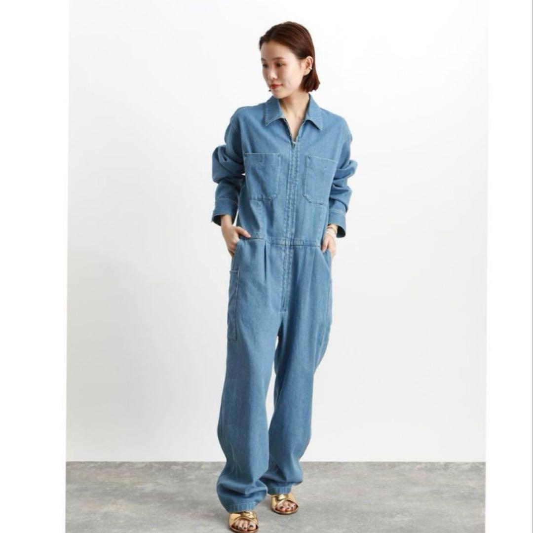 vermeil par iena デニムオールインワン　38