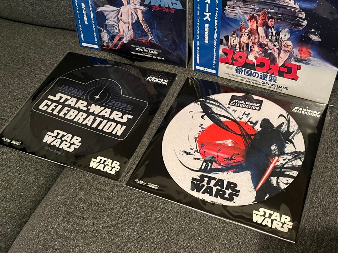 スターウォーズセレブレーション2025 会場限定レコード+特典スリップマット