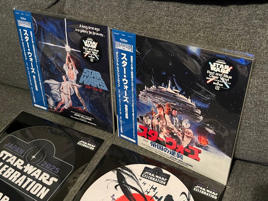 スターウォーズセレブレーション2025 会場限定レコード+特典スリップマット