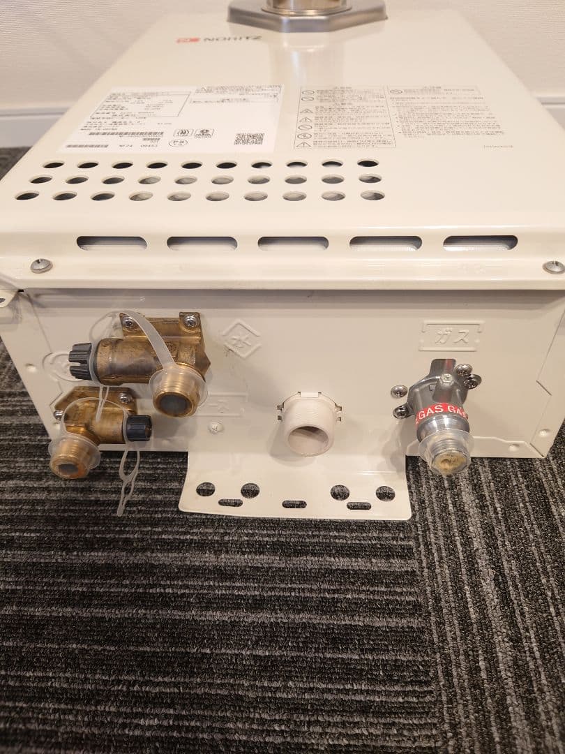 給湯器　ノーリツ　GQ-1639WS　23年製　台所用リモコンRC-7607M