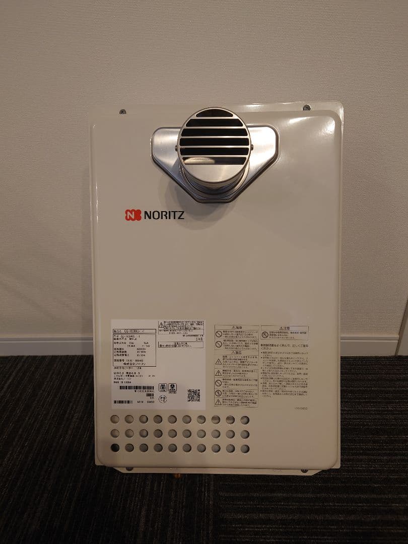 給湯器　ノーリツ　GQ-1639WS　23年製　台所用リモコンRC-7607M