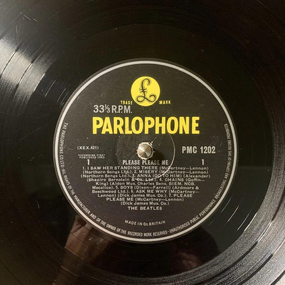 The Beatles / Please Please Me UK盤LP B&Y