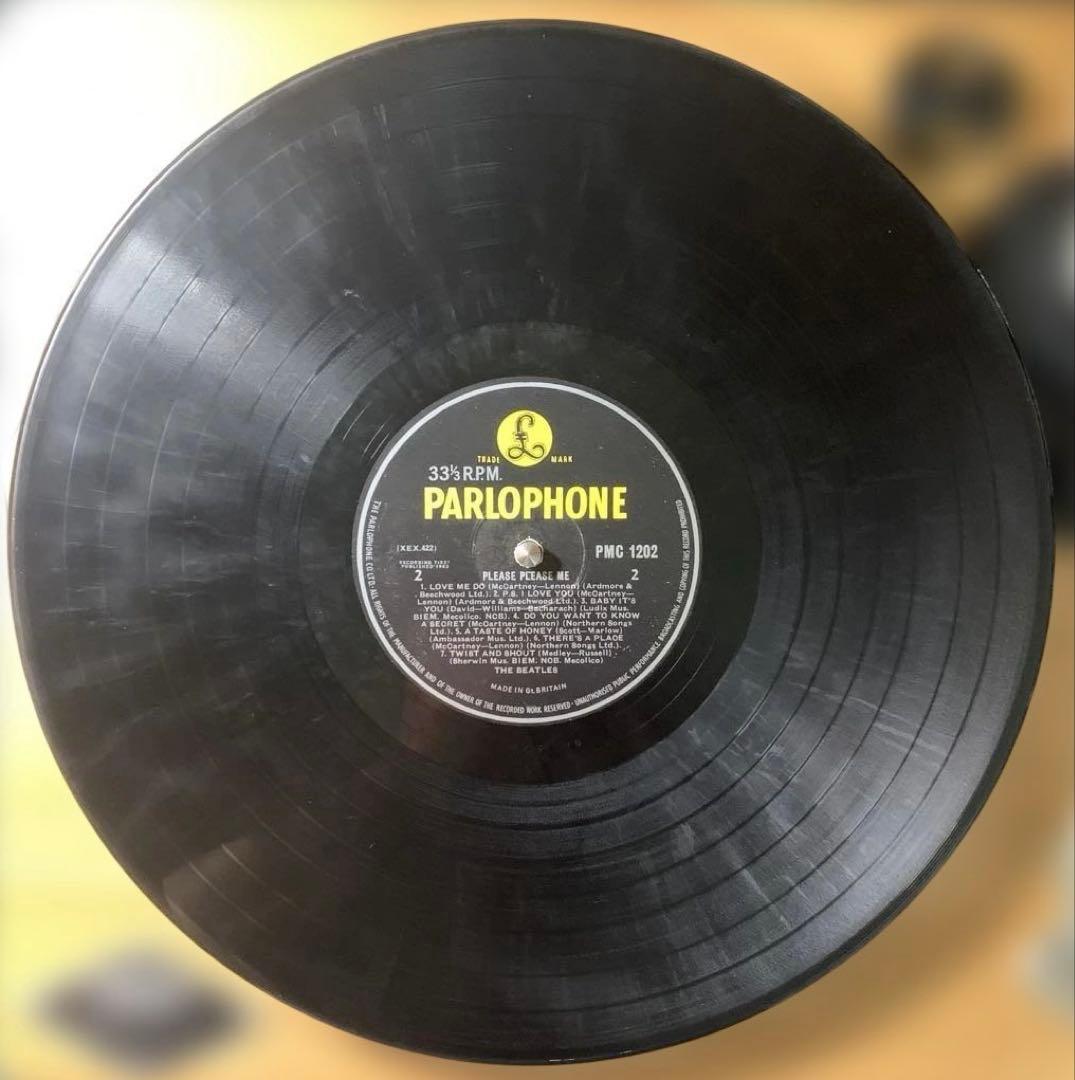 The Beatles / Please Please Me UK盤LP B&Y