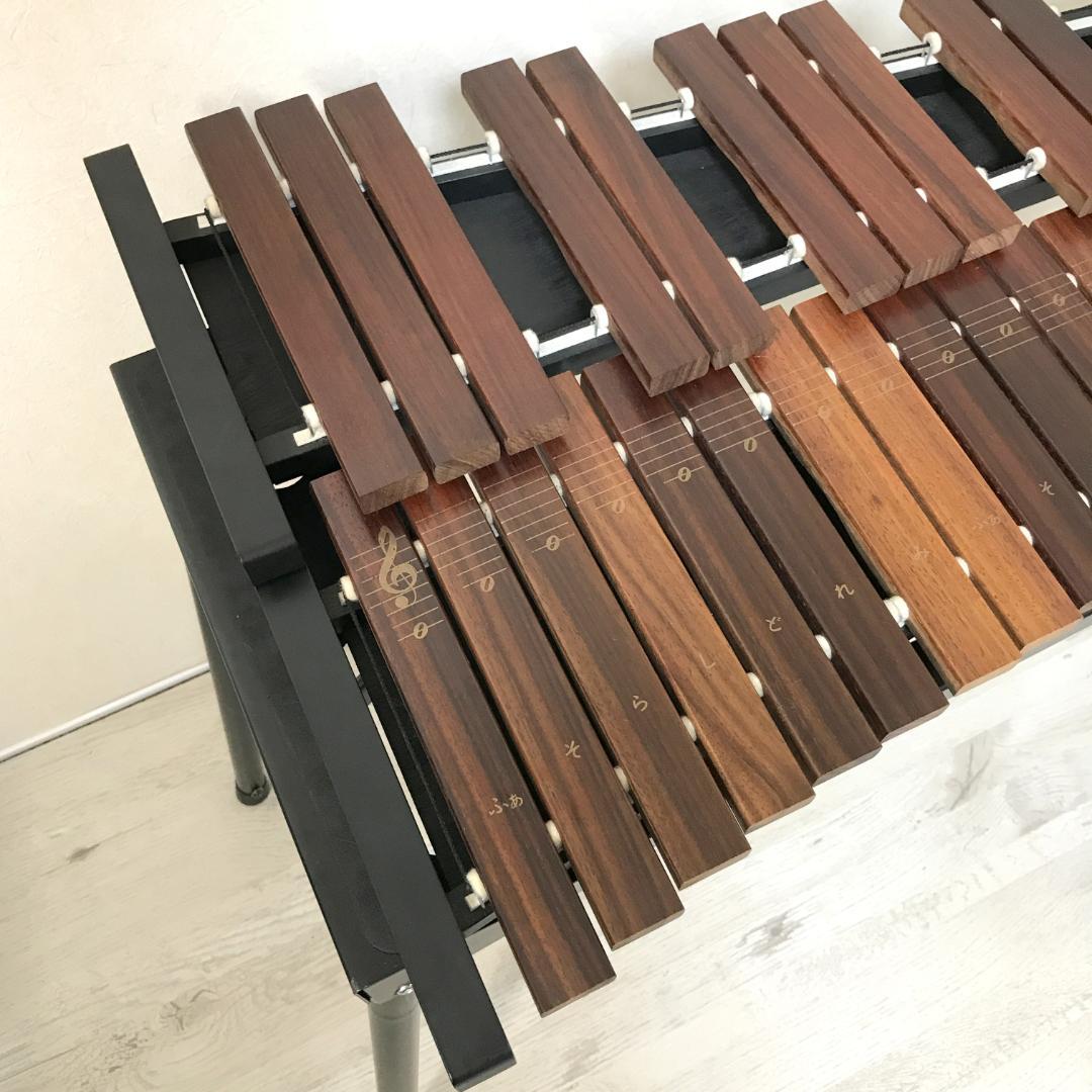 【良品】Zen-on シロホン ZX-32P 木琴 マレット スタンド ケース付