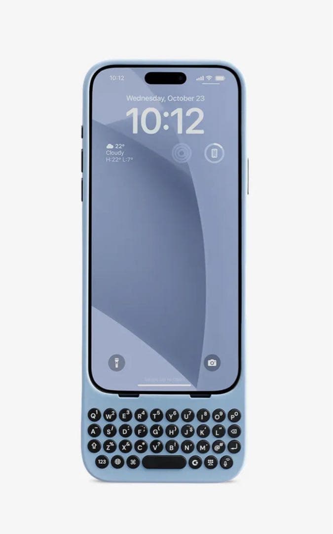 Clicks(クリックス) iPhone16Pro キーボード付ケース