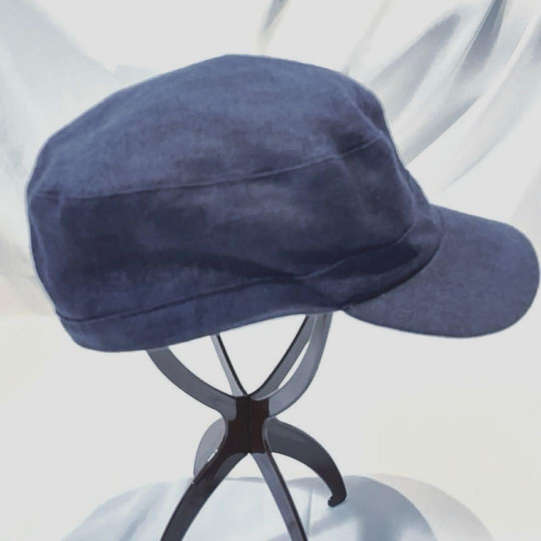 ⭐️Lock & Co. HATTERSジェームスロックリネンキャップXLネイビー