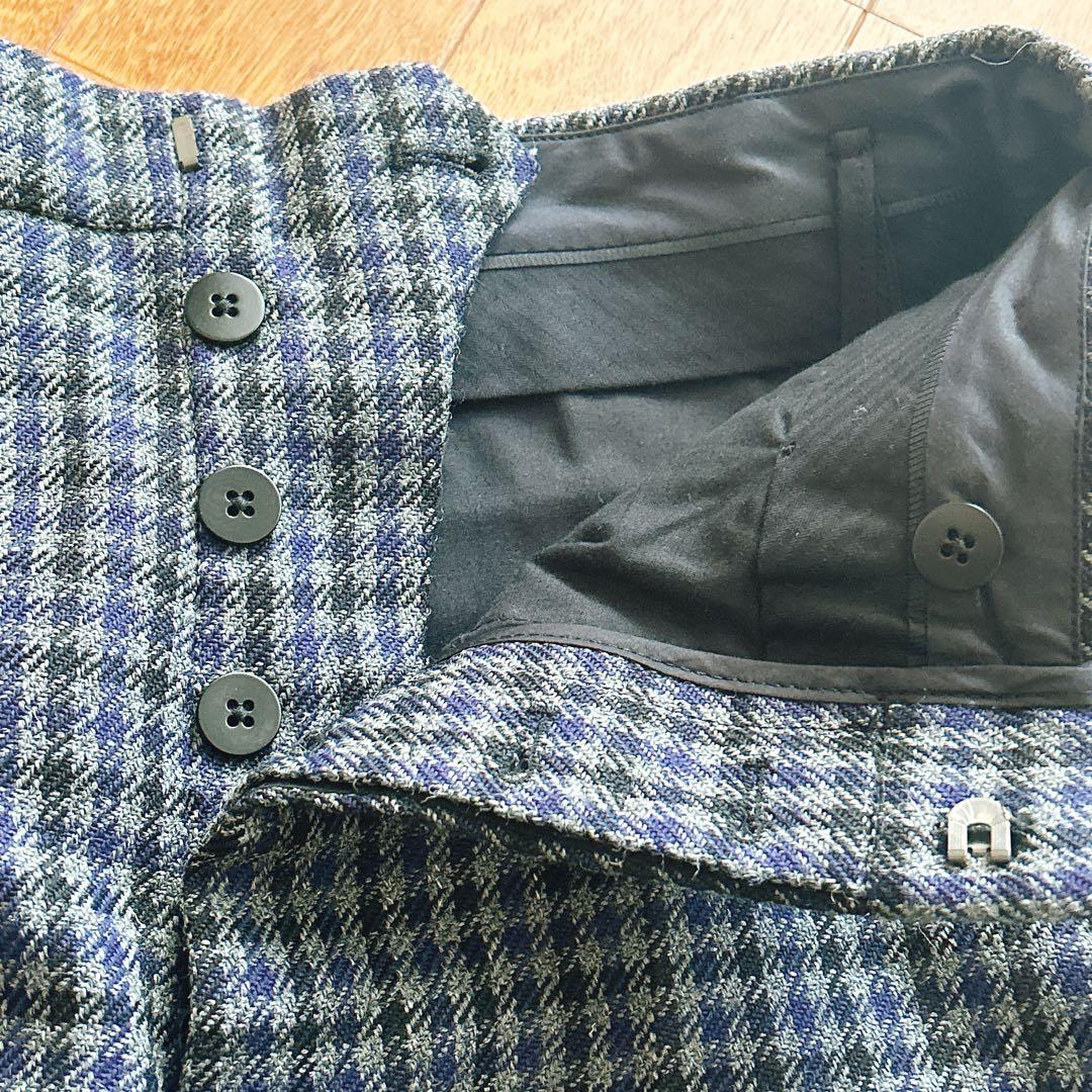 miu miu チェック柄 ショートパンツ 36