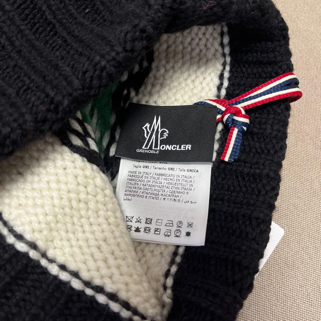 Moncler アフリカンパターン ニット帽