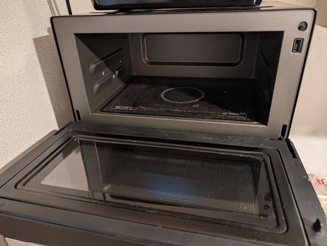 シャープ オーブンレンジ 18L 1段調理 RE-WF182-B ブラック