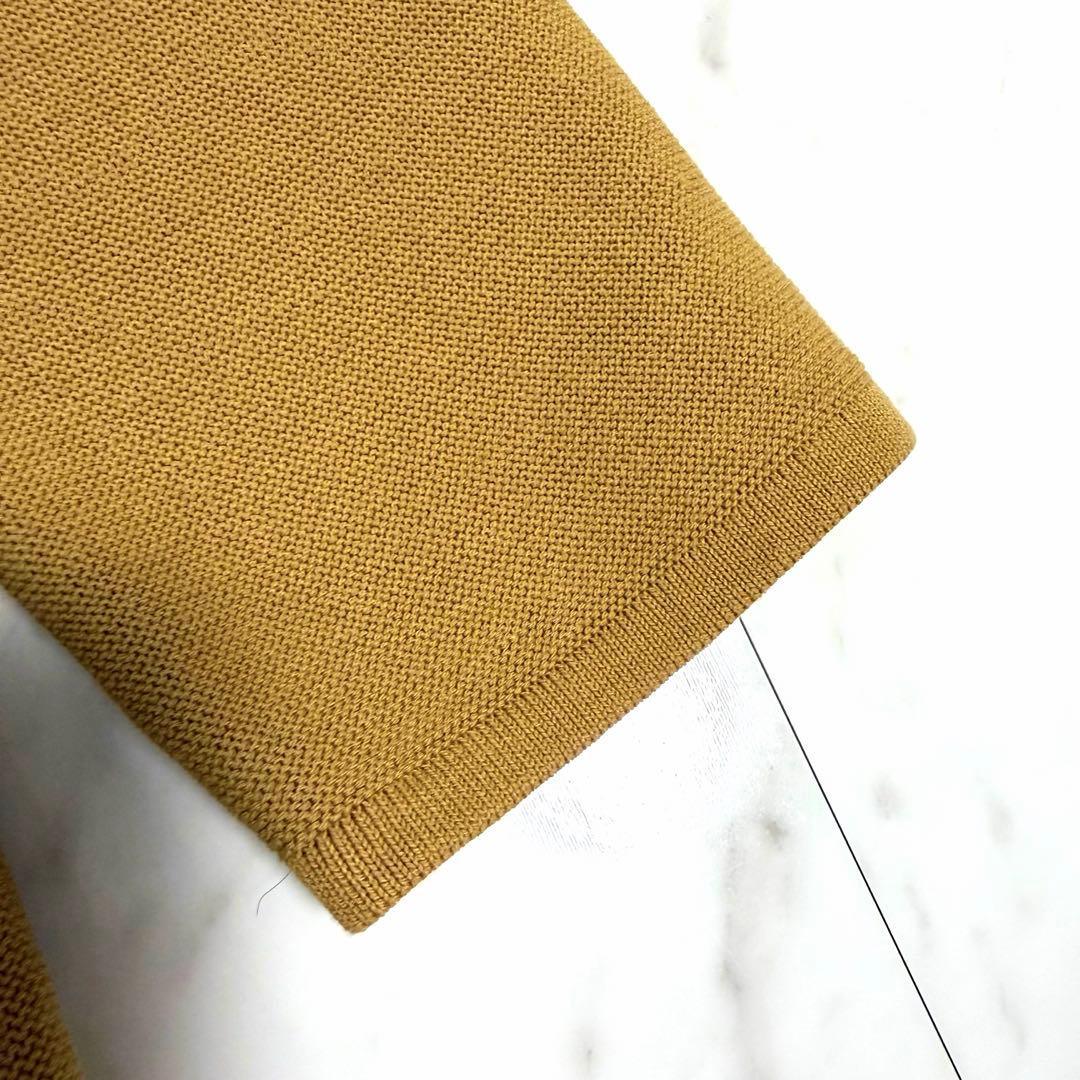 【極美品】2025✨️定価 27500円 ニット ジャケット アルアバイル ダブル