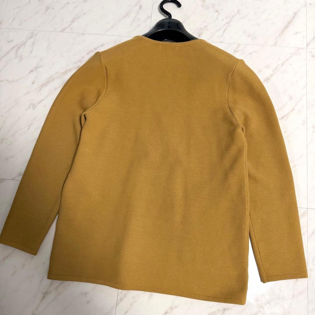 【極美品】2025✨️定価 27500円 ニット ジャケット アルアバイル ダブル