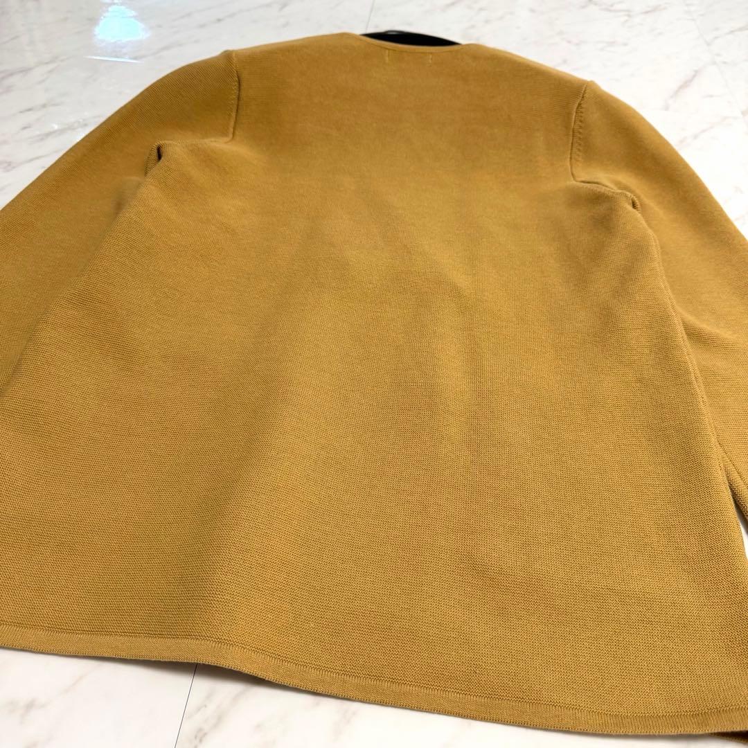 【極美品】2025✨️定価 27500円 ニット ジャケット アルアバイル ダブル