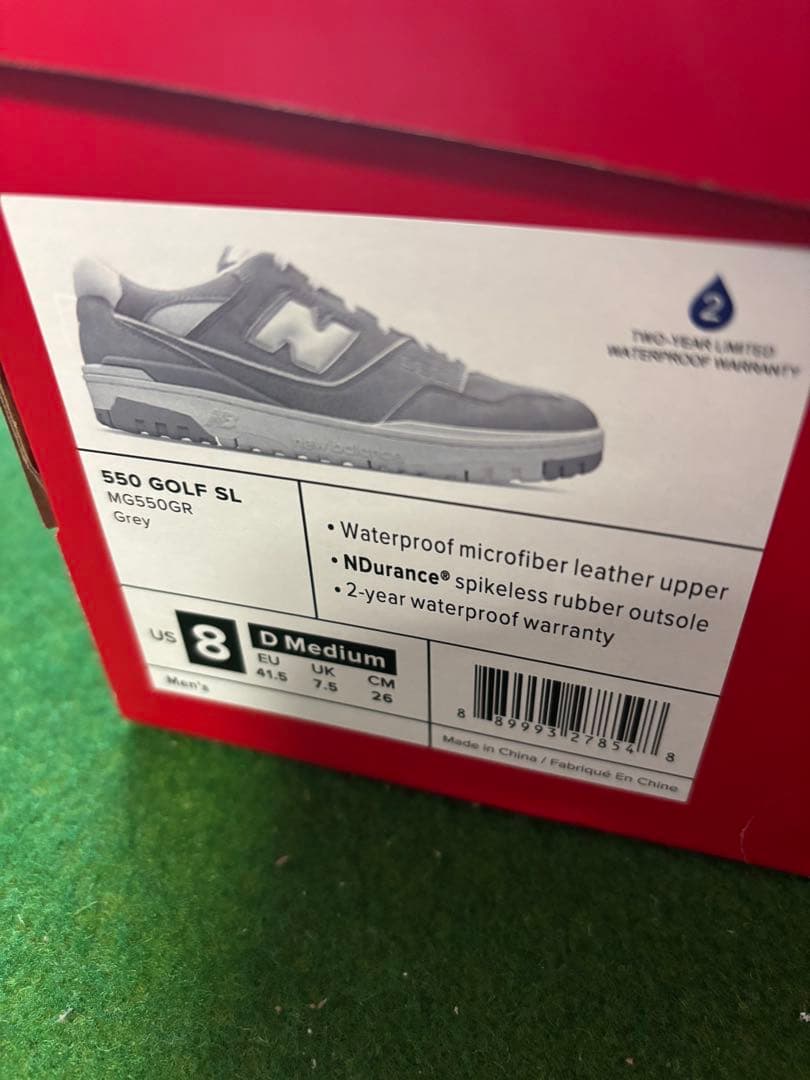 【日本未入荷】【新品完全正規品】26cmニューバランス&マルボンゴルフシューズ