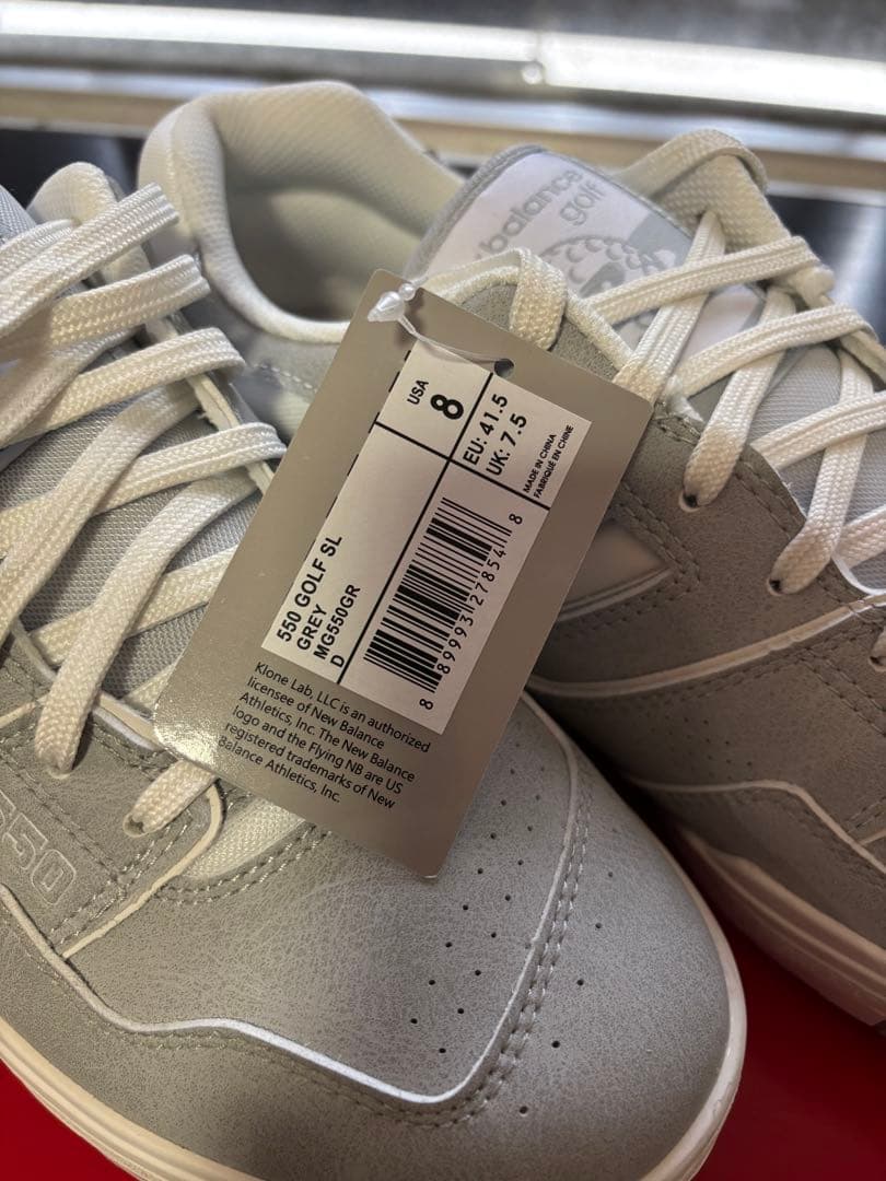 【日本未入荷】【新品完全正規品】26cmニューバランス&マルボンゴルフシューズ