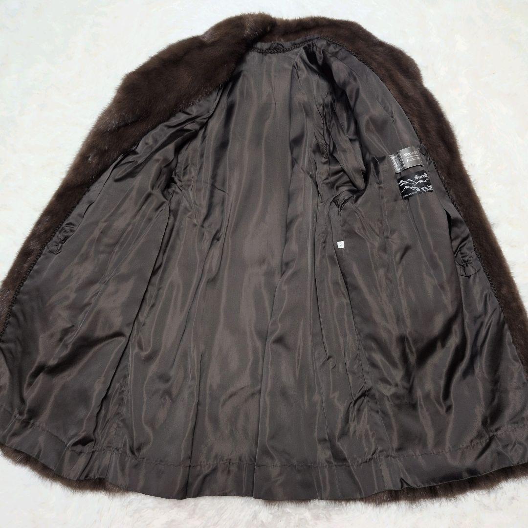 【極美品】サガミンク　SURELLE MEISEL-PESKINファーコート