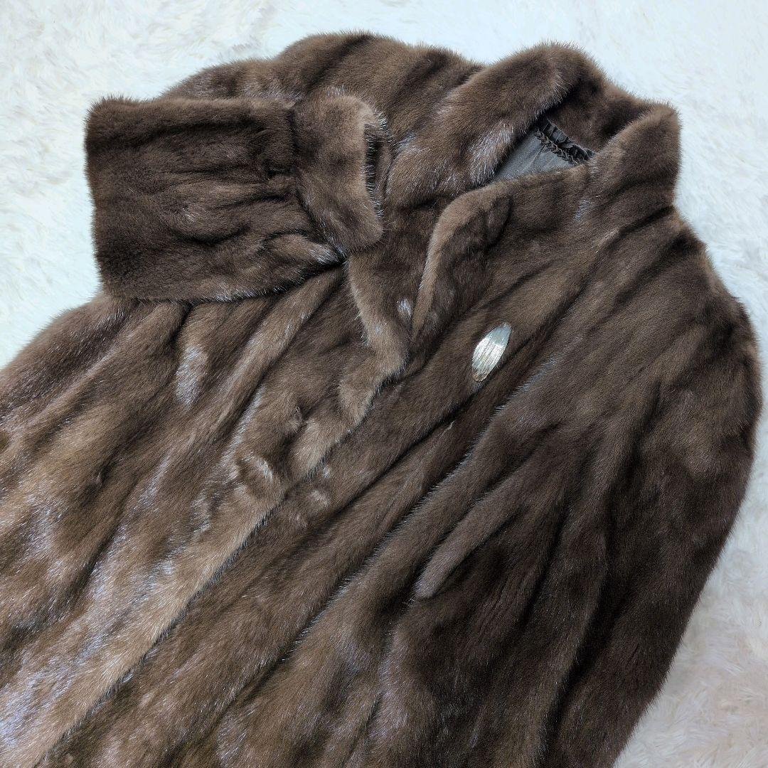 【極美品】サガミンク　SURELLE MEISEL-PESKINファーコート