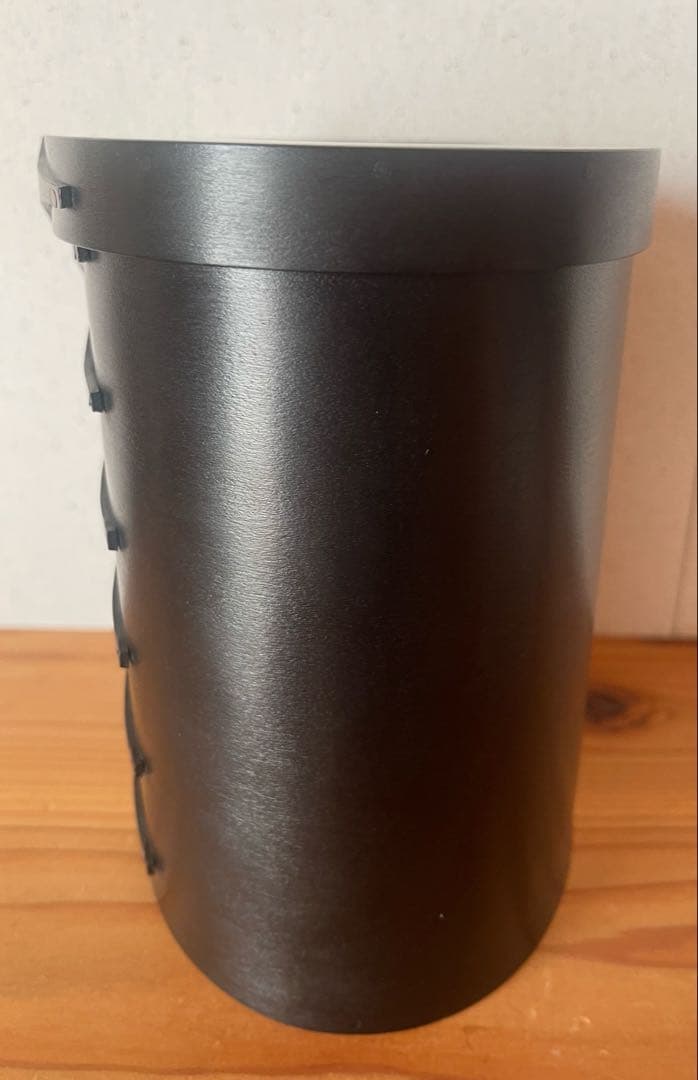 IFUJI 井藤昌志　卓上ゴミ箱　三度塗り黒　シェーカーボックス