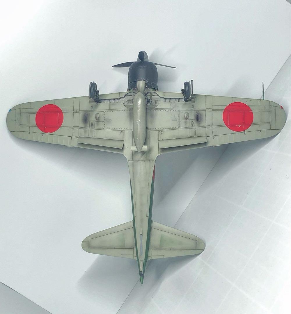 【海賊プラモデル屋完成品】TAMIYA 1/48 零戦52型 完成品