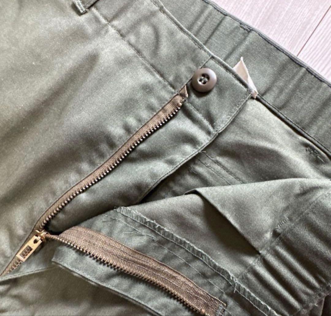 g*i様 美品　80s US army ベイカーパンツ　カーキ　ファティーグ　O