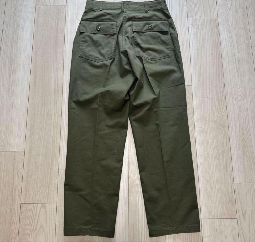 g*i様 美品　80s US army ベイカーパンツ　カーキ　ファティーグ　O