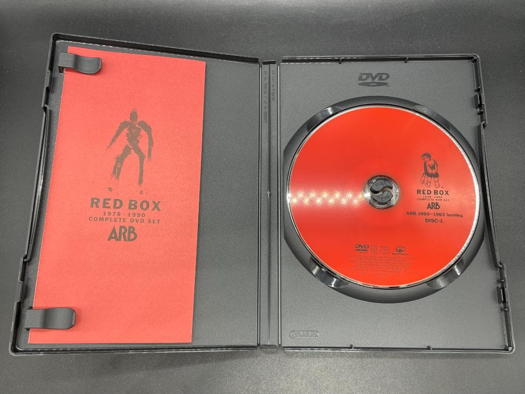 ミュージック ARB RED BOX 1978-1990 COMPLETE DVD SET