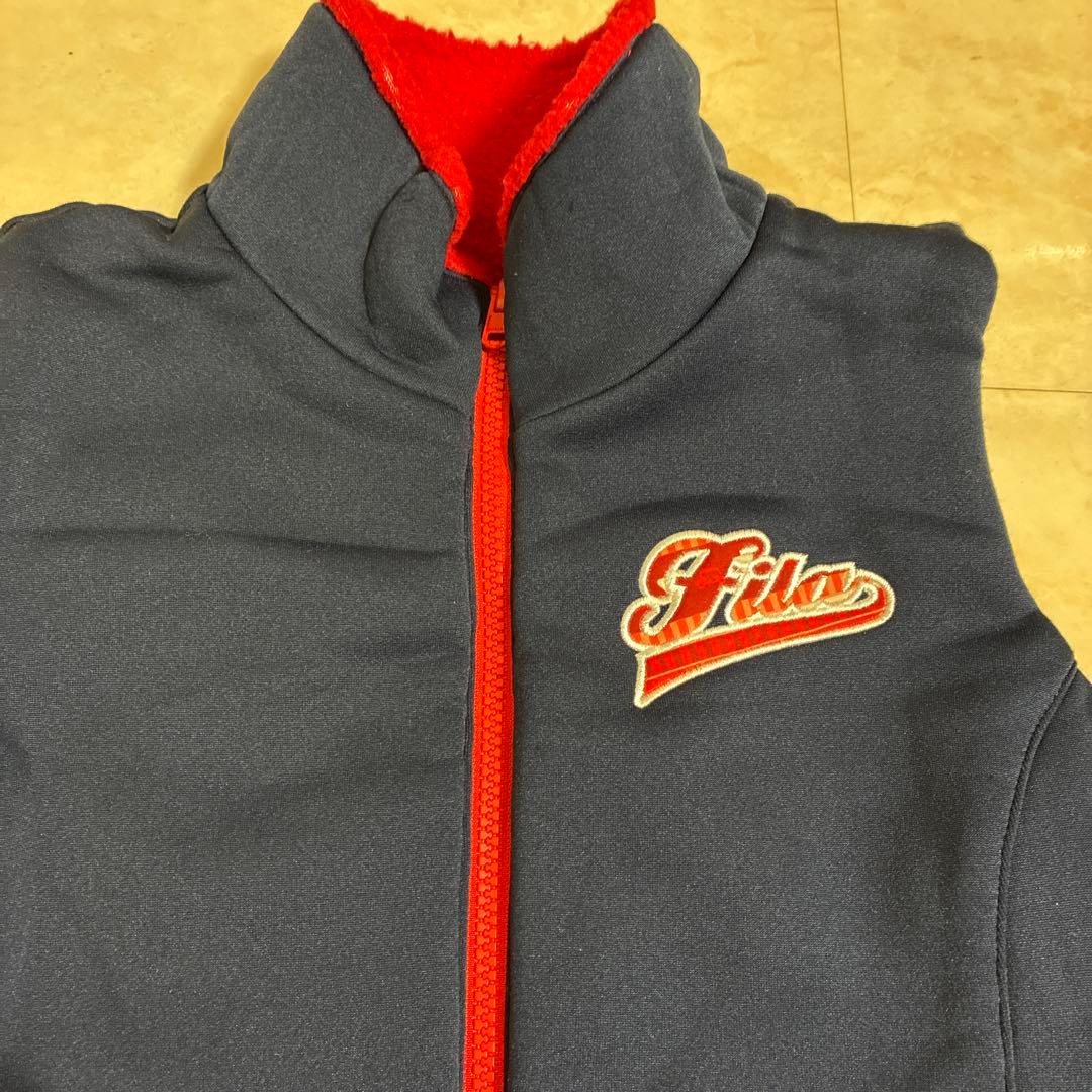 新品未使用　Fila リバーシブルゴルフウェア　赤 キルティング ワンピース