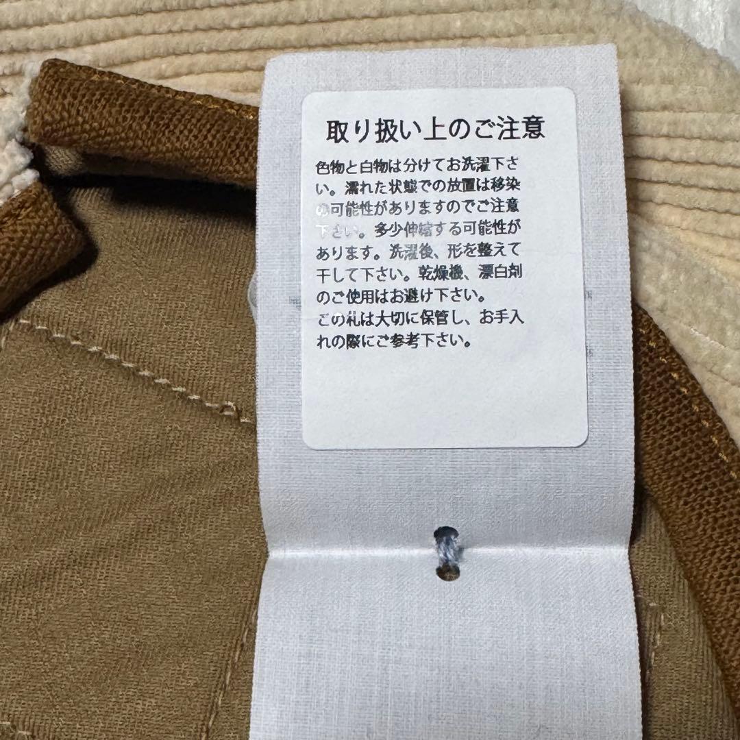 未使用　45R フォーティーファイブアール セルビッチコーデュロイ ベレー帽