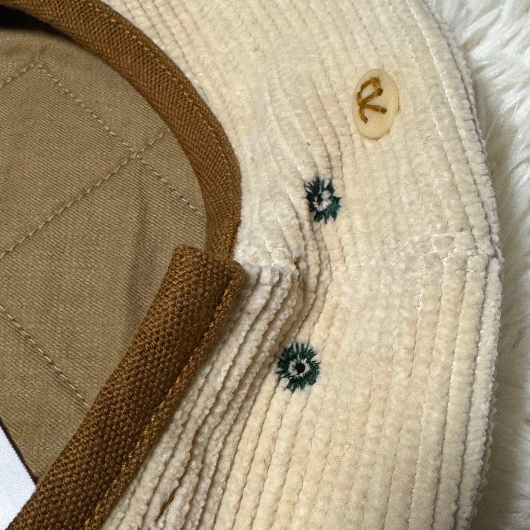 未使用　45R フォーティーファイブアール セルビッチコーデュロイ ベレー帽