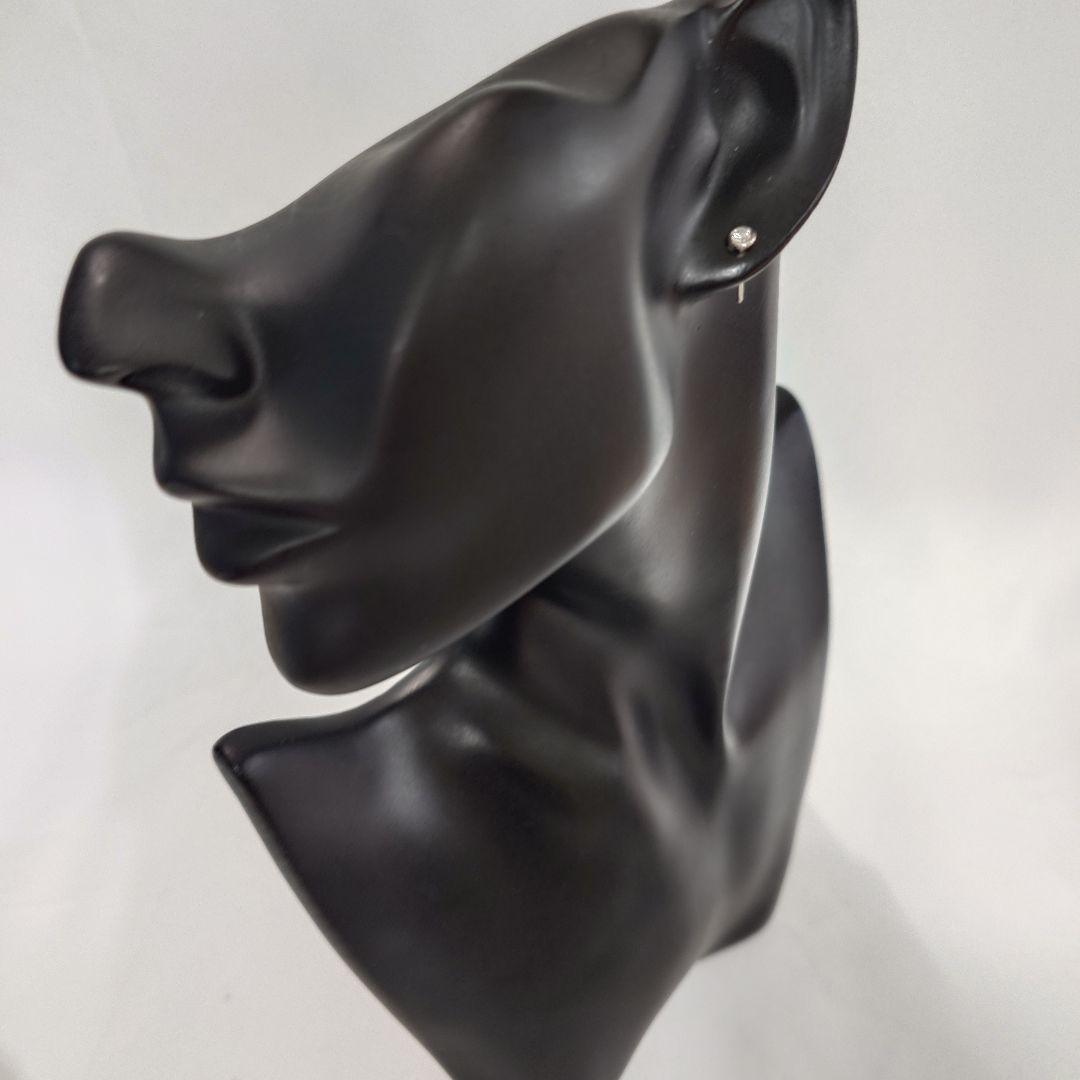 ティファニー Pt950 バイザヤード ダイヤモンド ピアス 7308