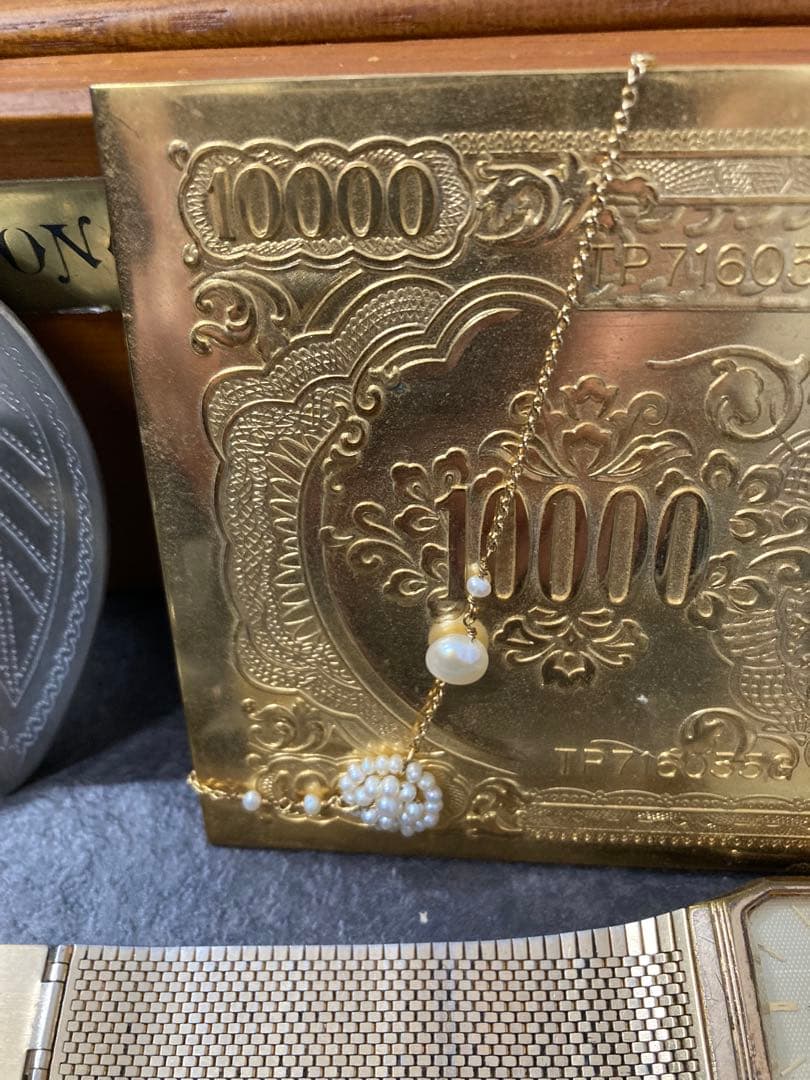 遺品整理 指輪 ネックレス イヤリング 腕時計　ブローチ カフス パール