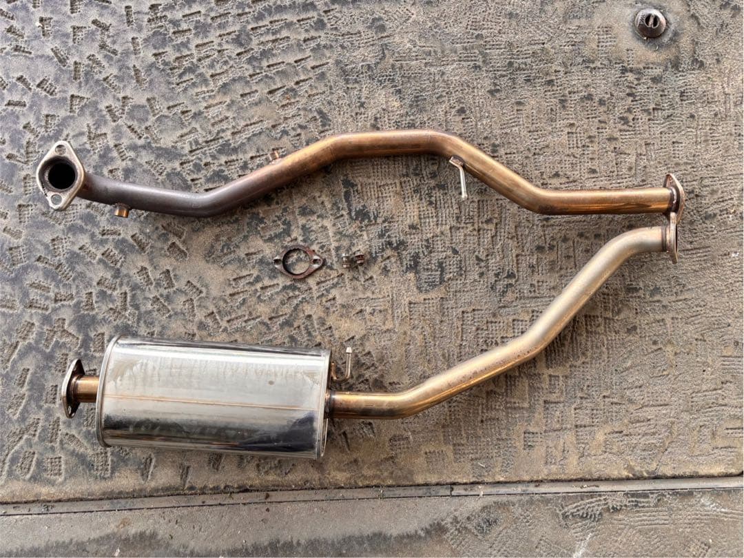 L275S 柿本改 中間マフラー