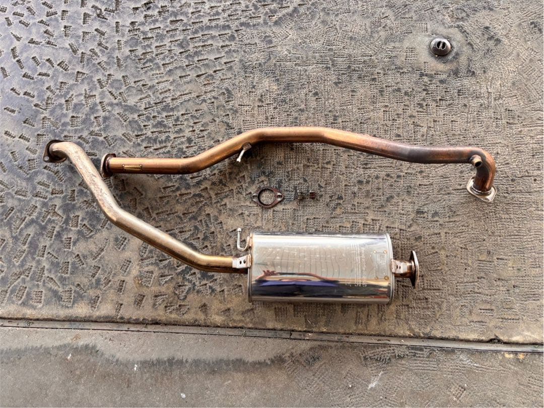 L275S 柿本改 中間マフラー