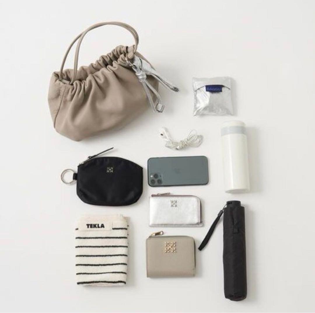 極美品【russet】レザー4way巾着ショルダーバッグ［chi企画］