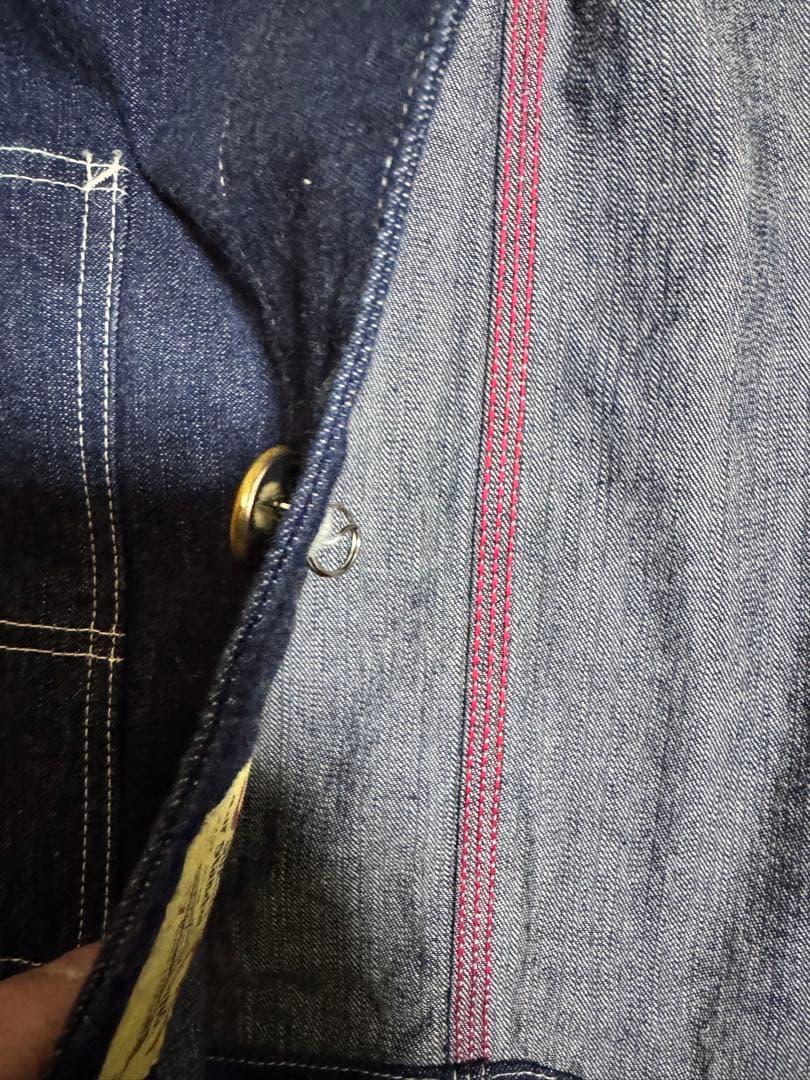 【mieco】SUGAR CANE デニムカバーオール サイズ38