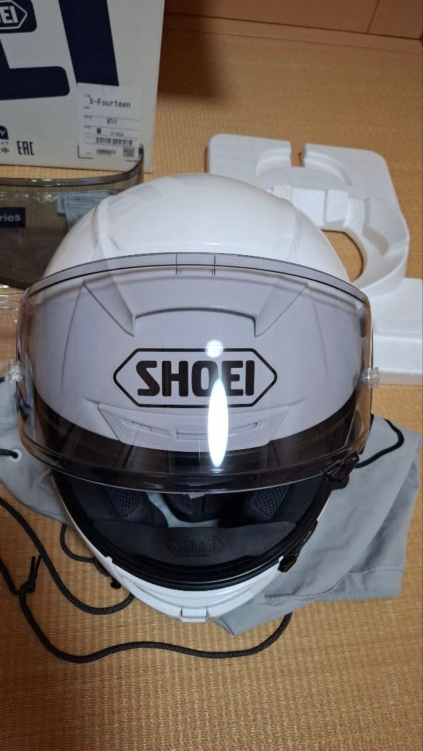 訳あり 新品 2022年製 X-FOURTEEN X-14 Mサイズ ホワイト