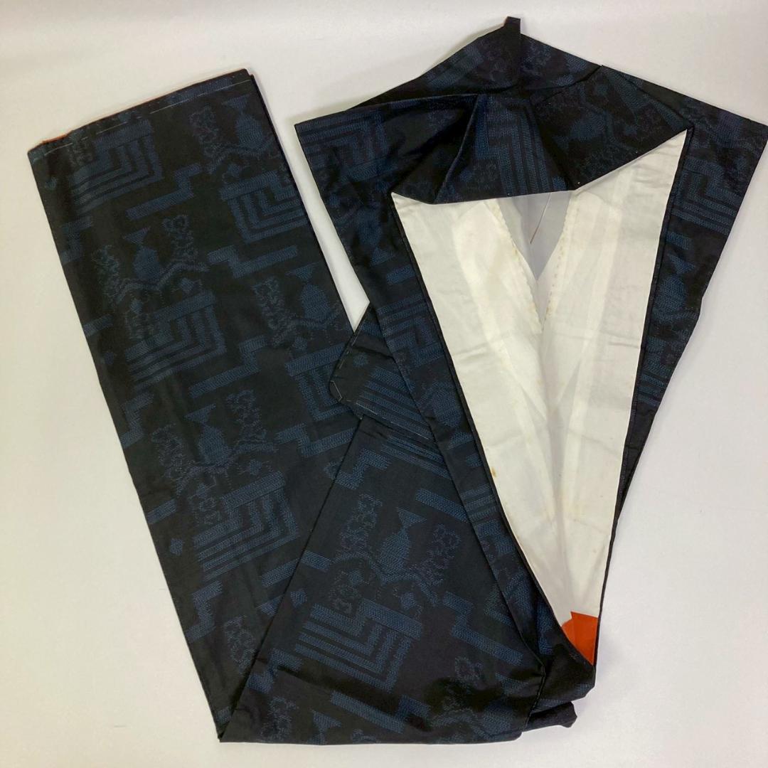 KK923 大島紬 9枚 着物まとめ売り 着用 リメイク 大量セット