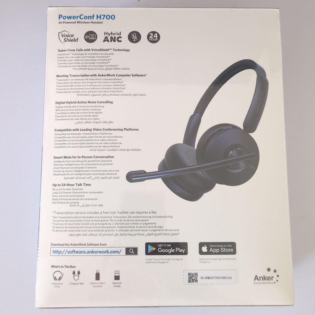 ANKER PowerConf H700 ワイヤレスヘッドセット