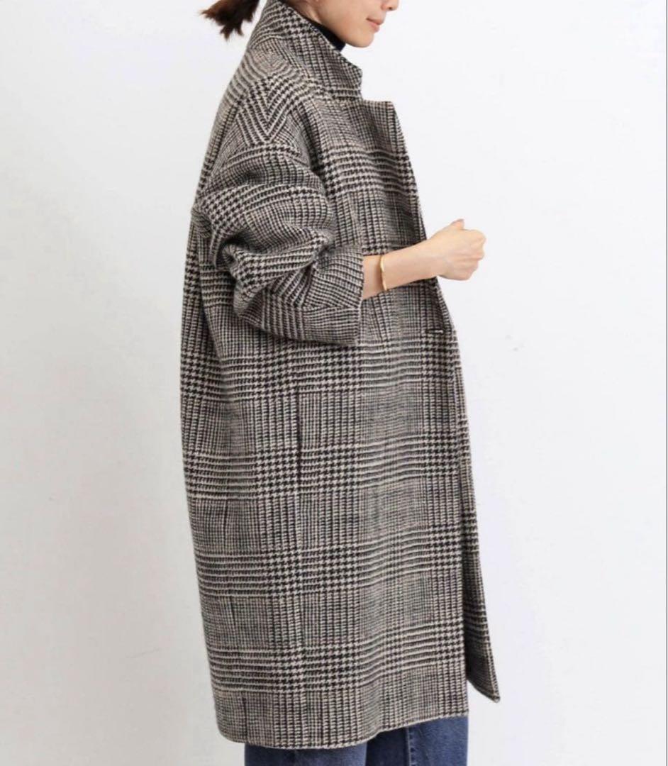 アパルトモンLISIERE CHECK W COAT チェックコート