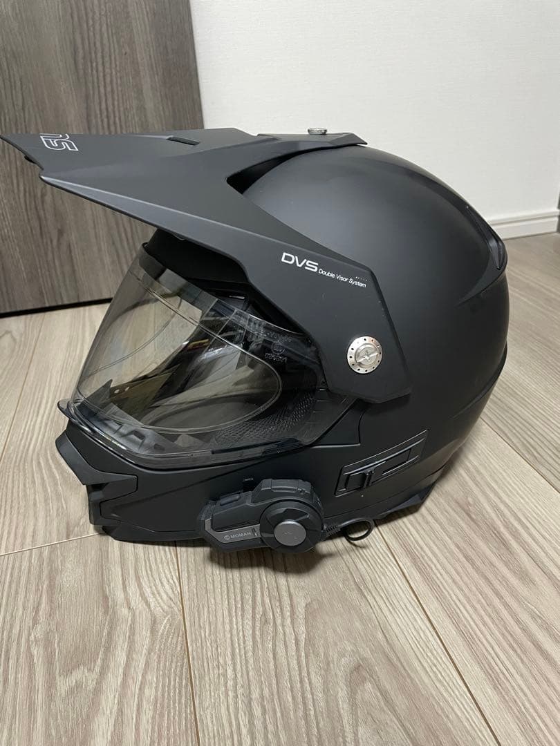 Wins X-Road DVS フルフェイスヘルメット マットブラック xロード